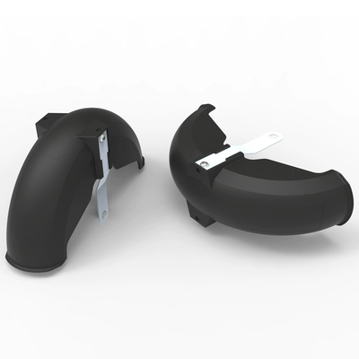 Electric vehicle fender wheel, balance wheel mudguard