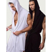 I 78367 Silky Sleeveless Men's Robe ��ˬ�z���o����ԡ��