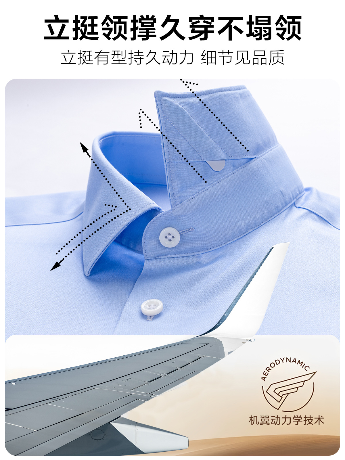 Camisa de hombre de alta calidad para hombre de manga larga 200 piezas de 4 hilos 100% algodón casual azul DP camisa de manga corta sin hierro algodón