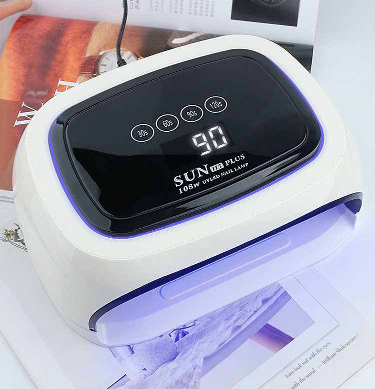 SUN H5PLUS Jel Oje için UV Lambası, Hızlı Kuruyan Tırnak Kürleme Jeli, Tırnak Sanatı Makinesi.