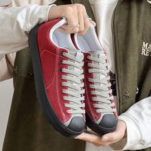 2026新款低帮休闲男鞋学生百搭小众潮流运动板鞋子男一件代发X528