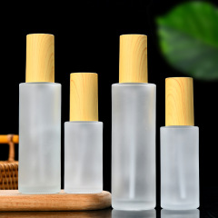 Frosted lotion bottle, lotion spray bottle, perfume glass refill bottle, portable travel refill press bottle