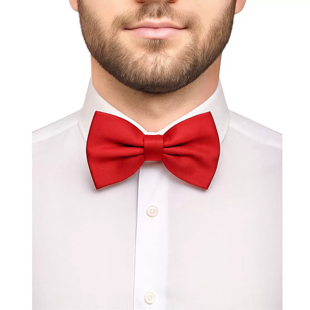 Bow tie, adjustable shirt with bow