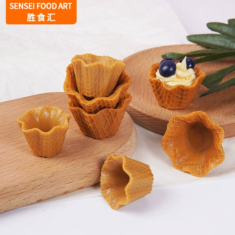 Моделирование держателя конуса для мороженого DIY моделирование пломбира десерт контейнер для торта глина еда аксессуары для торта