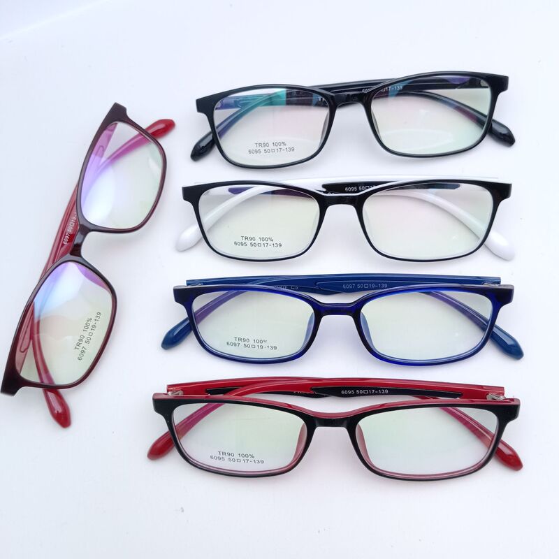High-Definition Digital Display Thin 50 Small Square Frame Ultra-Light Tr90 Glasses for Men and Women with Presbyopia and Myopia Glasses Frames Available in Multiple Colors