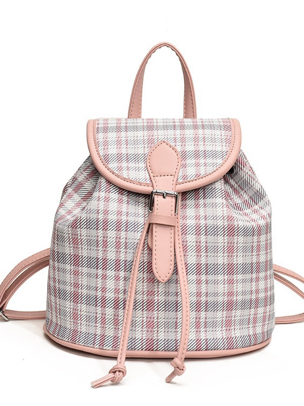 Backpack for women, fashionable niche design, hand-held Korean version backpack, high-end feeling, bucket bag, trendy_voghion.com