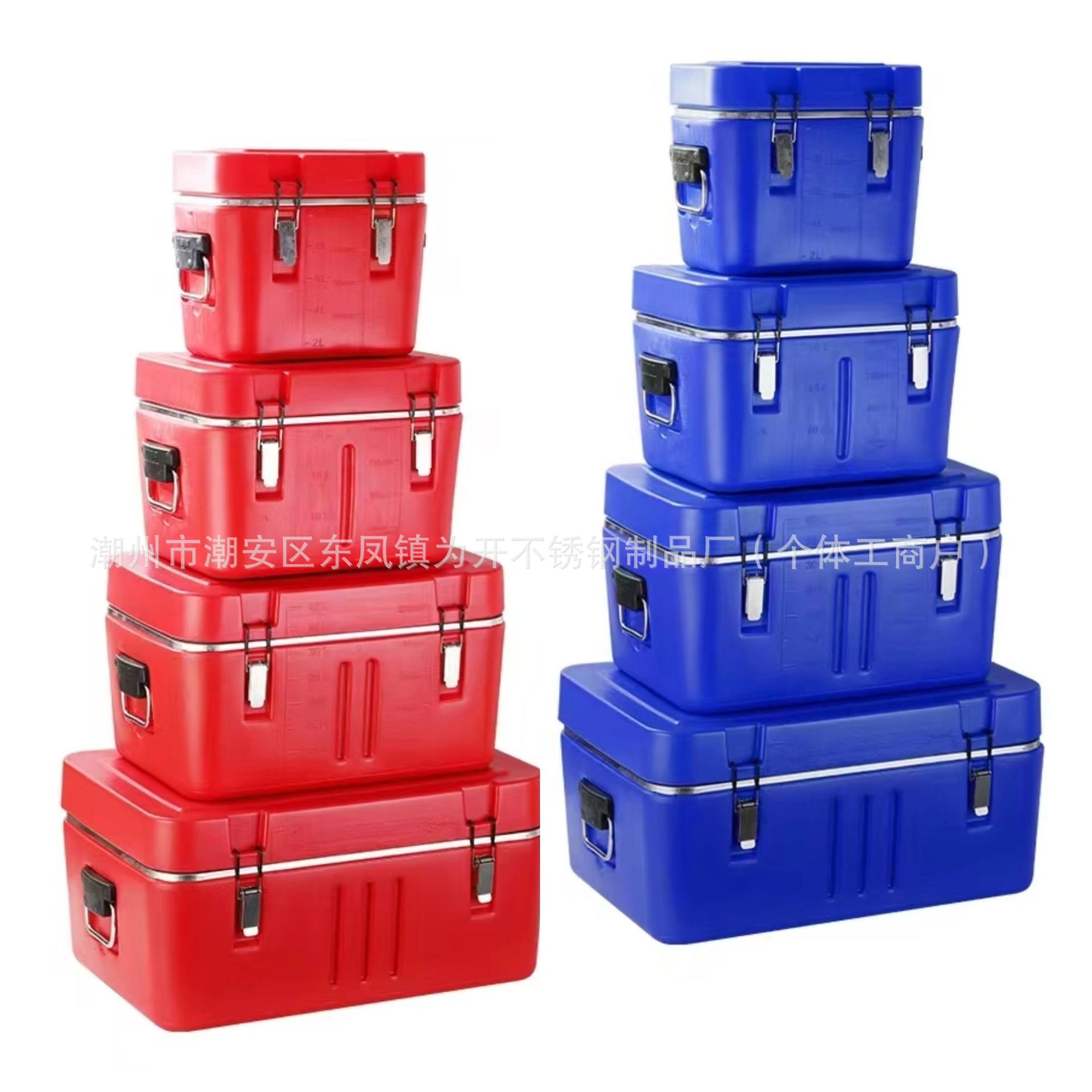 Caja de acero inoxidable extraíble Caja térmica fría de gran capacidad Food warmer instaled Bucket
