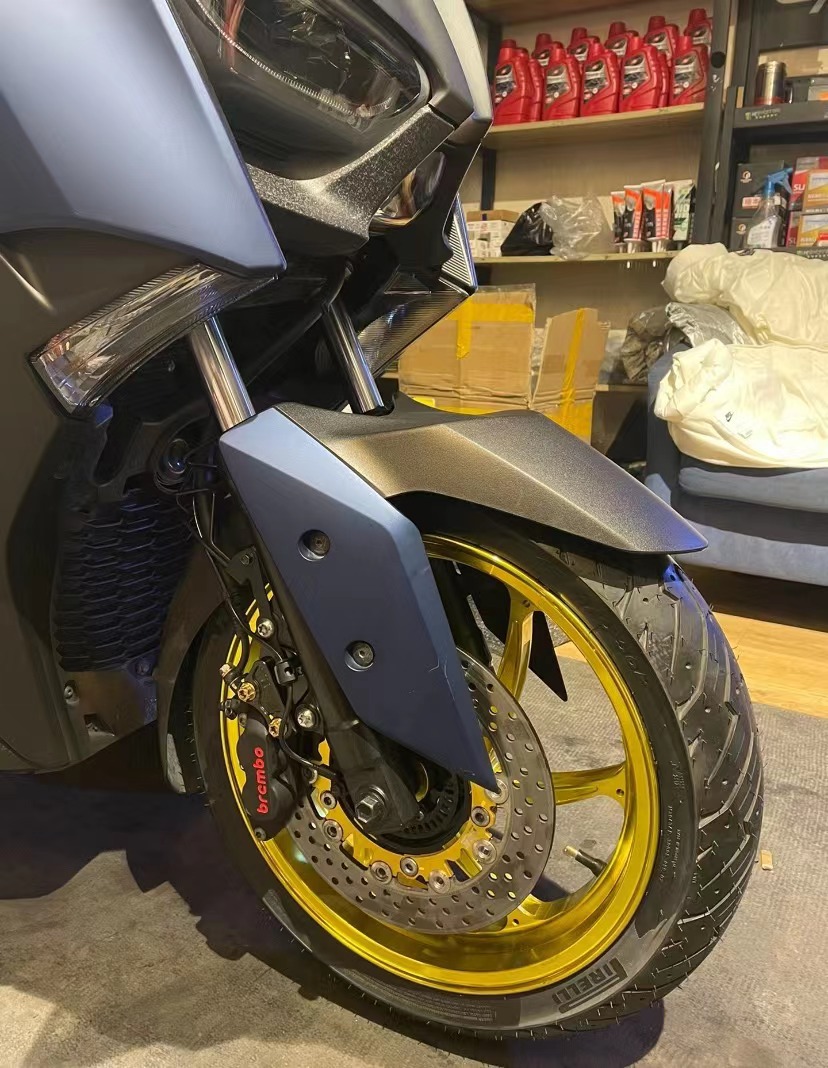 Suitable for Yamaha Xmax300 Front and Rear Cast Wheels Aluminum Alloy Lightweight Cnc Modified Wheels and Rims Modified Only