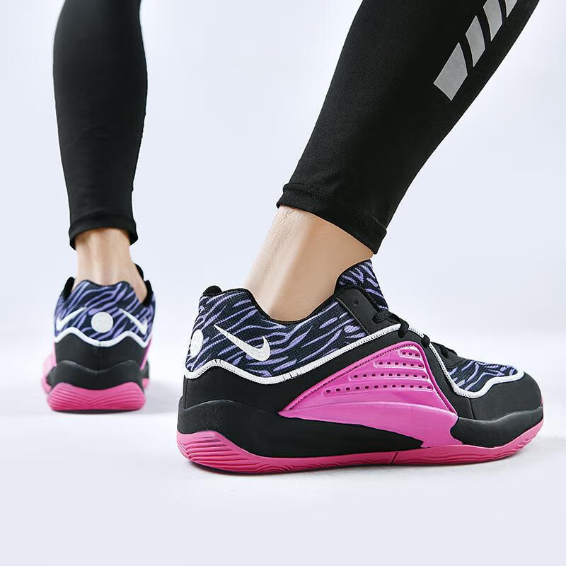 Zapatillas de baloncesto Durant KD15 de corte bajo combate real hombre cojín de aire resistente al desgaste amortiguador transpirable zapatillas de deporte con sonido de fricción zapatos de mujer image 4