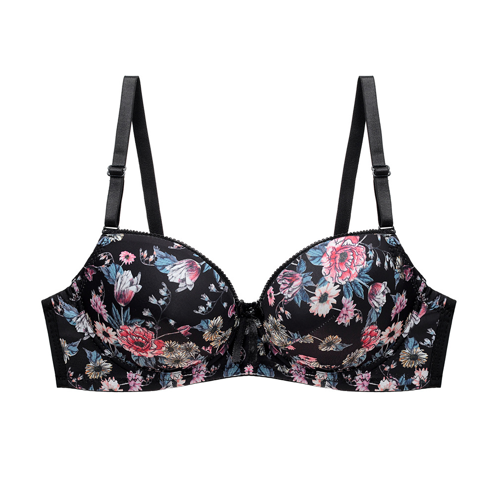 Bra sexy impresa de encaje ropa interior adorable Aliexpress deseo explosión