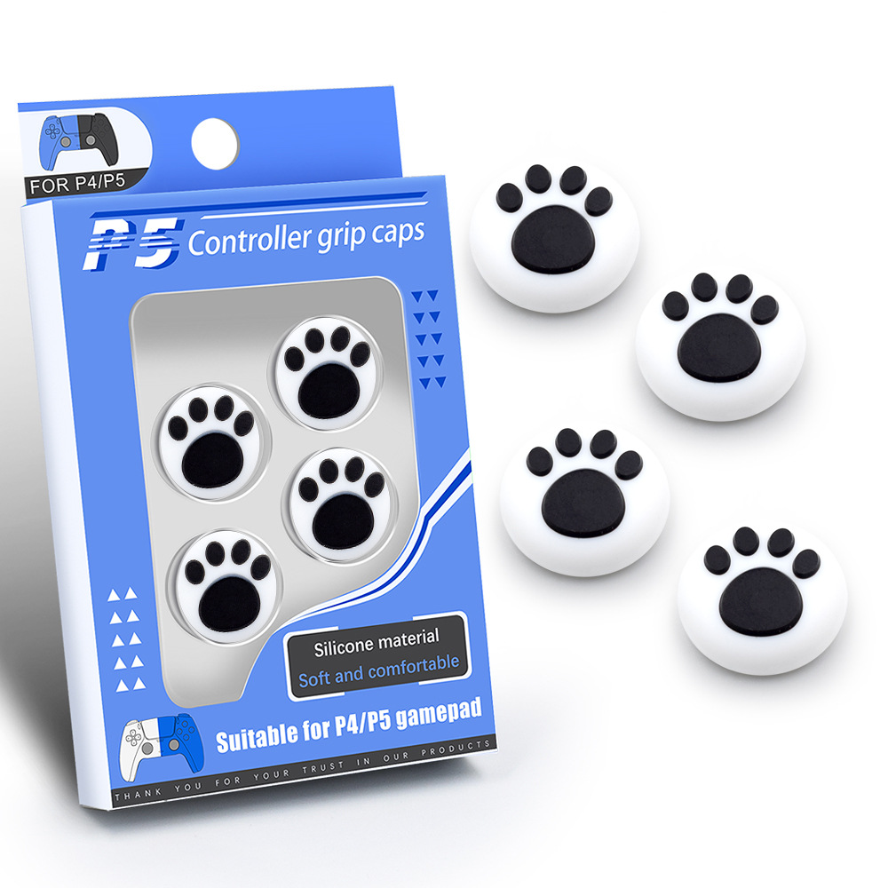 En stock PS5 mango Rocker Cap tapa de silicona PS5 juego mango Rocker tapa protectora botón tapa traje