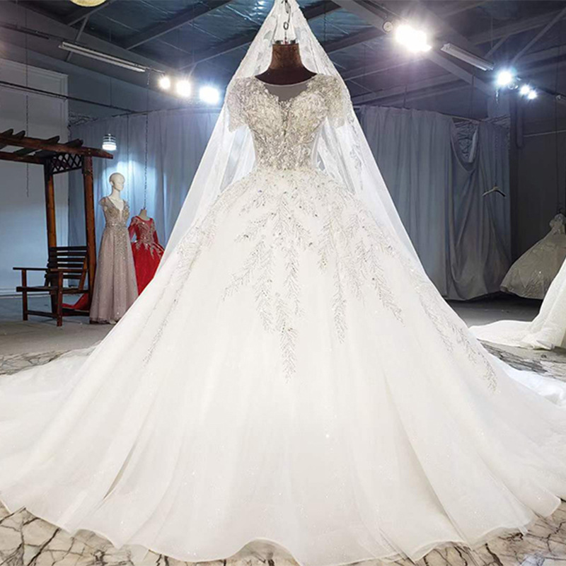 New wedding dress 2021 light luxury main...