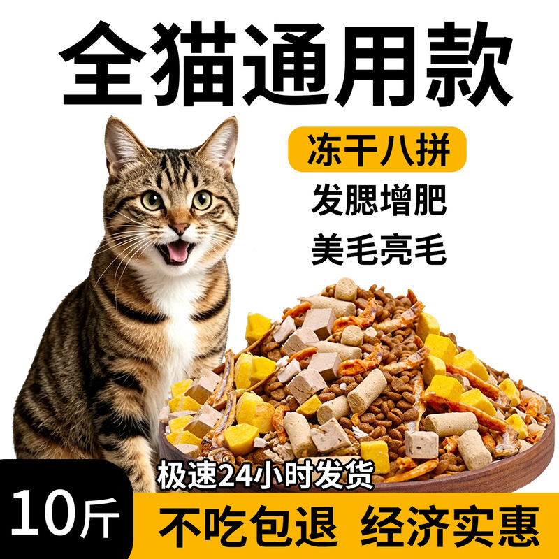 Cat Food 2.5kg / 5kg for Adult Cats and Kittens, All Stages, British Shorthair Blue Cat, Weight Gain, Fish and Beef Flavor, General Food for Stray Cats Cat Food 2.5kg / 5kg for Adult Cats and Kittens, All Stages, British Shorthair Blue Cat, Weight Gain, Fish and Beef Flavor, General Food for Stray Cats