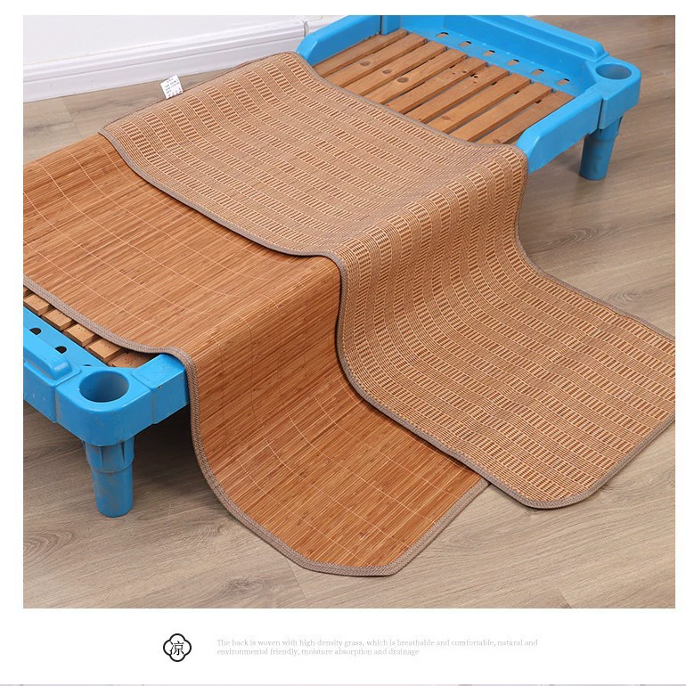 Летние студенческие бамбуковые коврики общежитие коврики детский сад коврики карбонизированные бамбуковые коврики двухсторонние утолщенные производители оптом