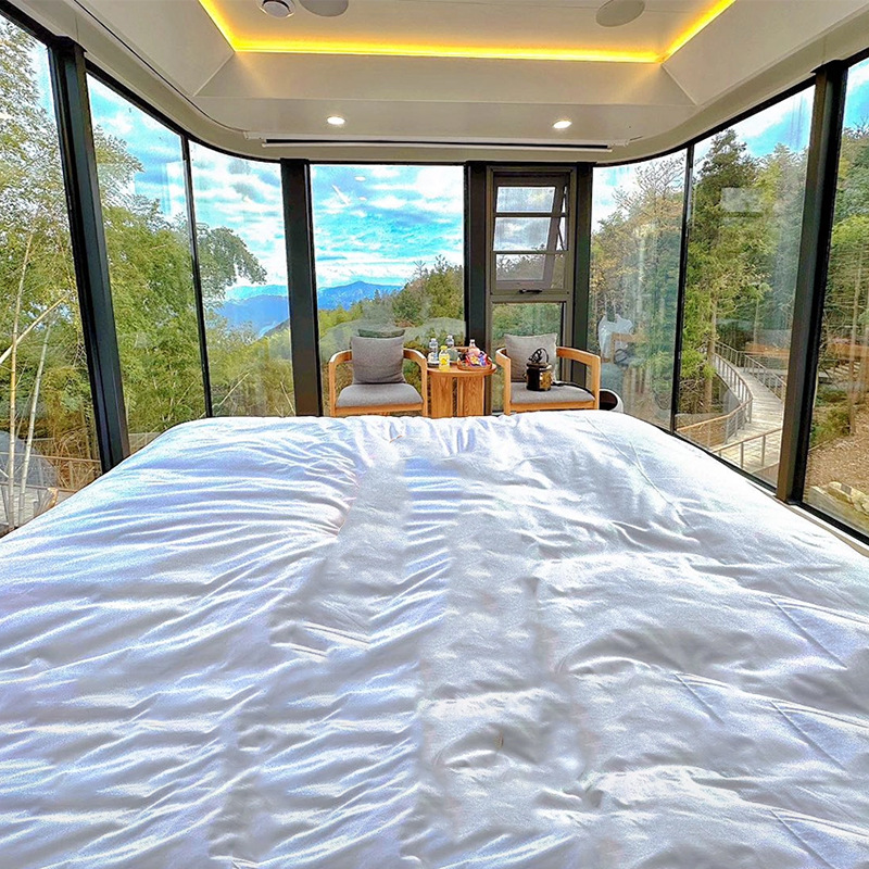 Casa de familia flotante de estilo europeo