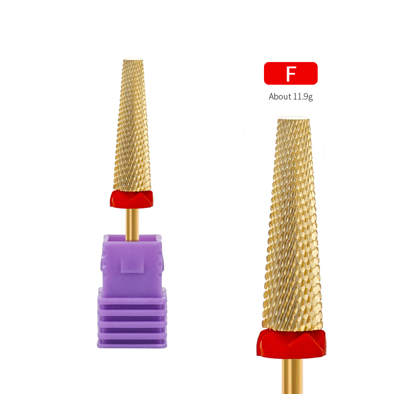Cross-border de uñas de acero de tungsteno de molienda de la cabeza de pre-procesamiento de la máquina de molienda broca de aleación Eliminación de la piel muerta de descarga de la cabeza de molienda de eliminación de uñas