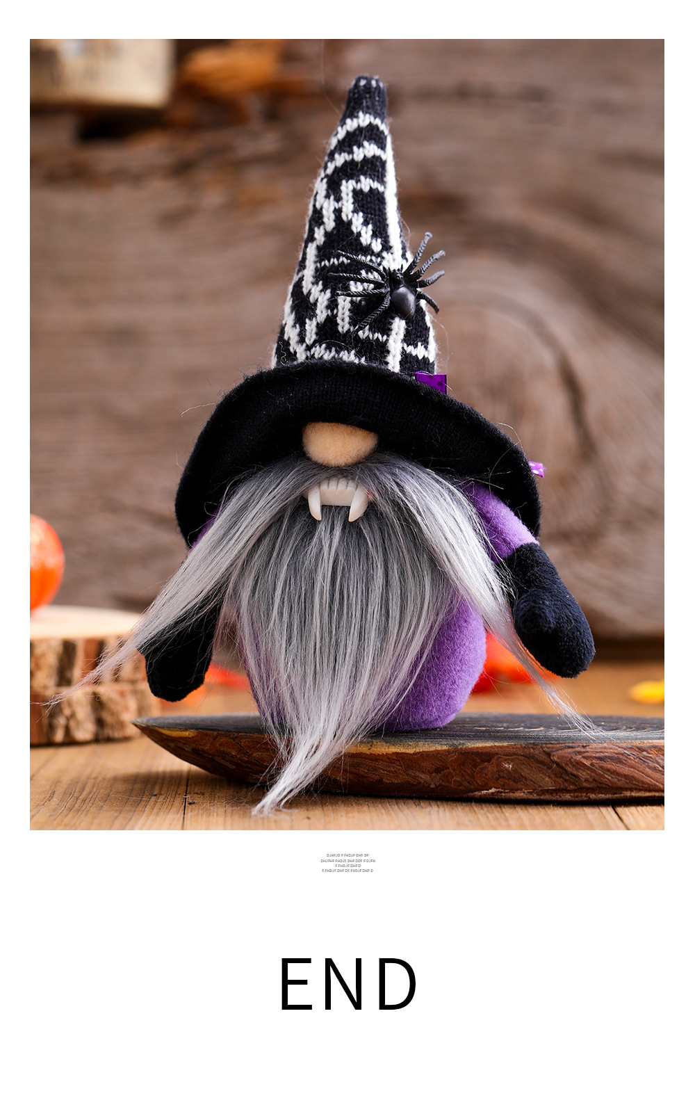 Spider Pattern Halloween Spider Cloth Party Rudolph Doll