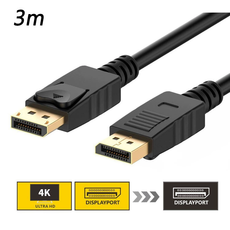 Линия DP 3 метра 4K*2K 30Гц кабель DisplayPort с разъемом Thunderbolt, большой