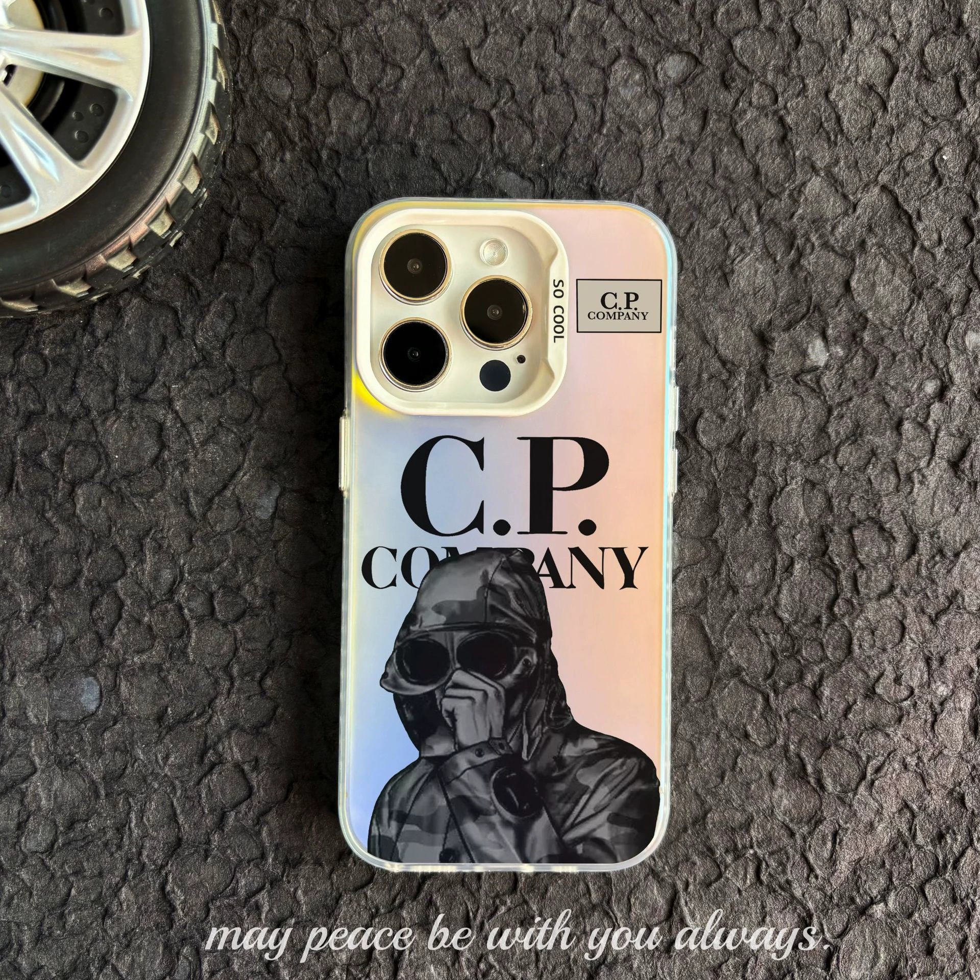 Чехол совместимый с Apple, для iPhone 16, iPhone16 Pro, защитный чехол, черная маска, iPhone, (跨境贸易)