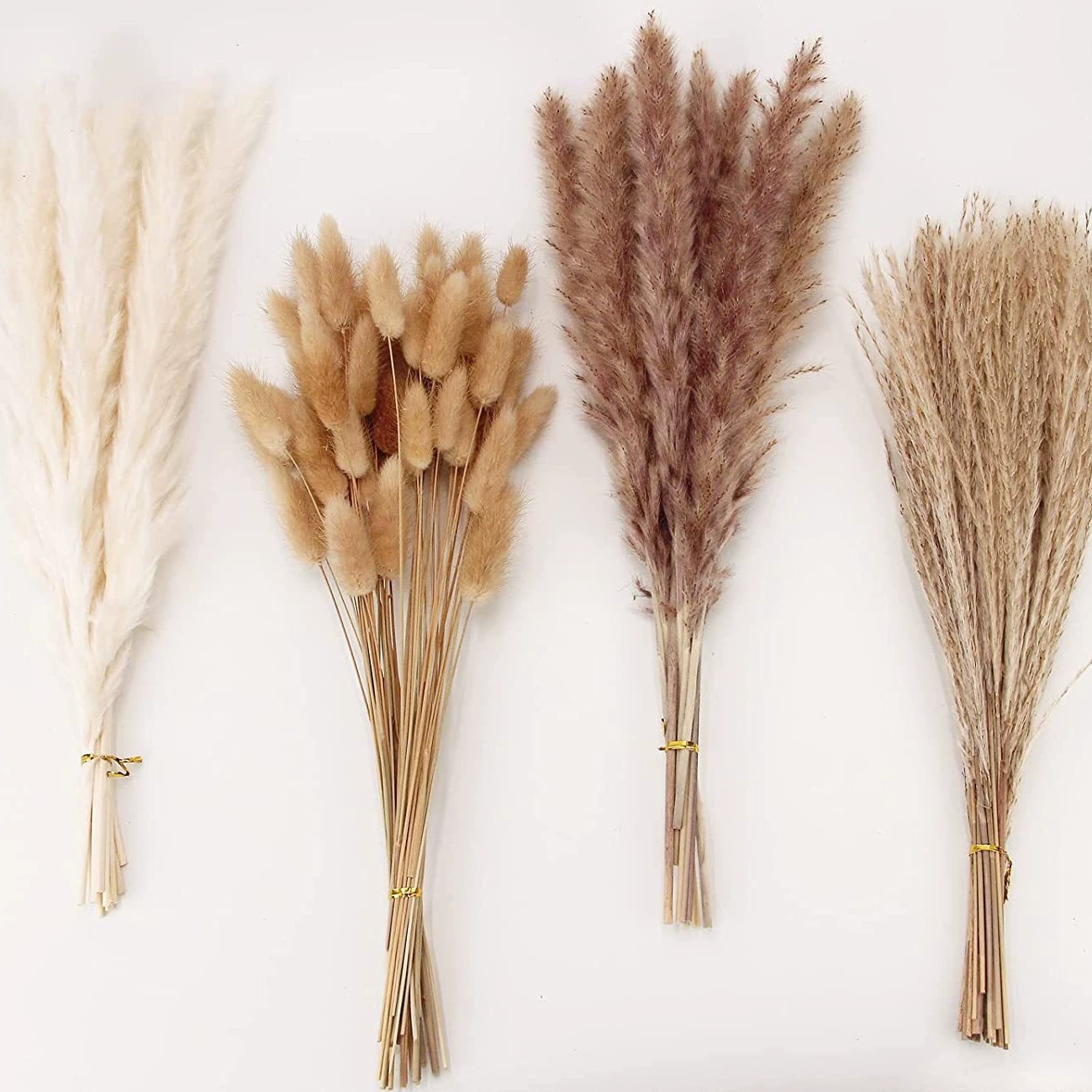  bouquet из засушенных цветов (Панпас трава) Натуральная pampas композиция, 60–70 см, декор для гостиной