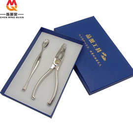 吃蟹工具2件套蟹钳蟹勺食蟹工具吃蟹剪刀大闸蟹吃蟹工具套装