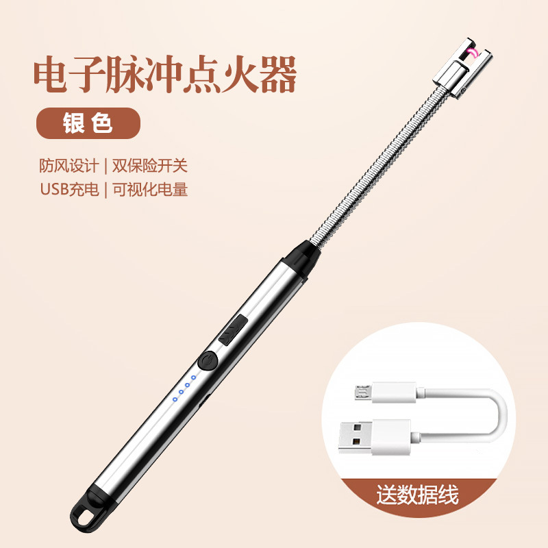 Encendedor alargo Estufa de gas de cocina Gas natural Encendedor doméstico recargable electrónico artefacto de encendido encendedor