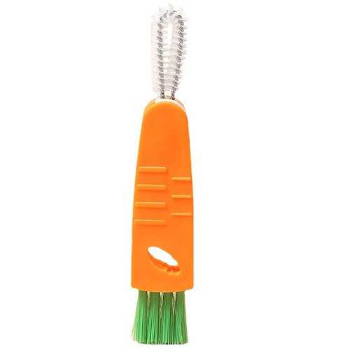 Multifunctional cup cover brush cleaner cup brush artifact thermos cup carrot three-in-one gap cleaning brush bottle brush