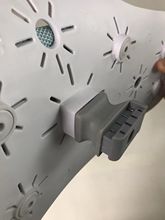 764T批发适用爱果乐二平米黑白调西昊学习椅配件儿童椅靠背连接件