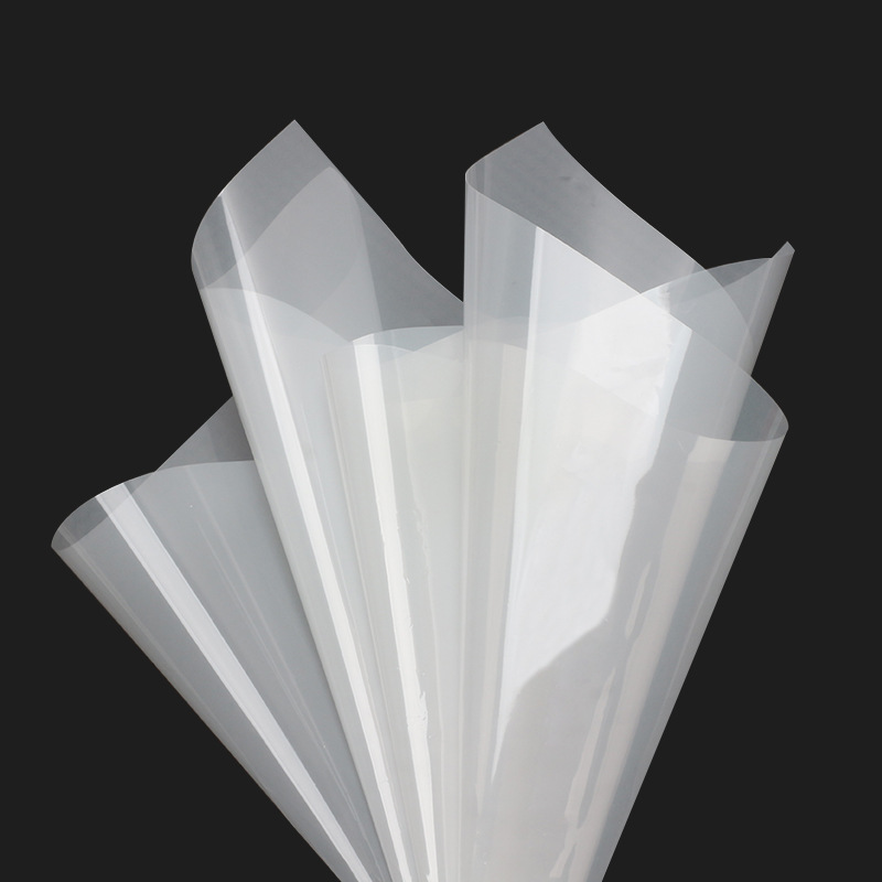 Celofán de color cristal OPP película jalea ramo translúcido material de embalaje flor impermeable papel de embalaje al por mayor