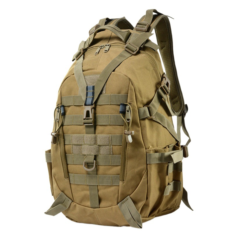 Multifunctional Outdoor Mountaineering Backpack, Large-Capacity Survival Cross-Country Hiking Backpack, Travel Sports Fitness Tactical Bag