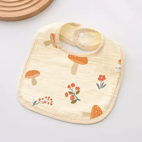U-shaped bib mushroom