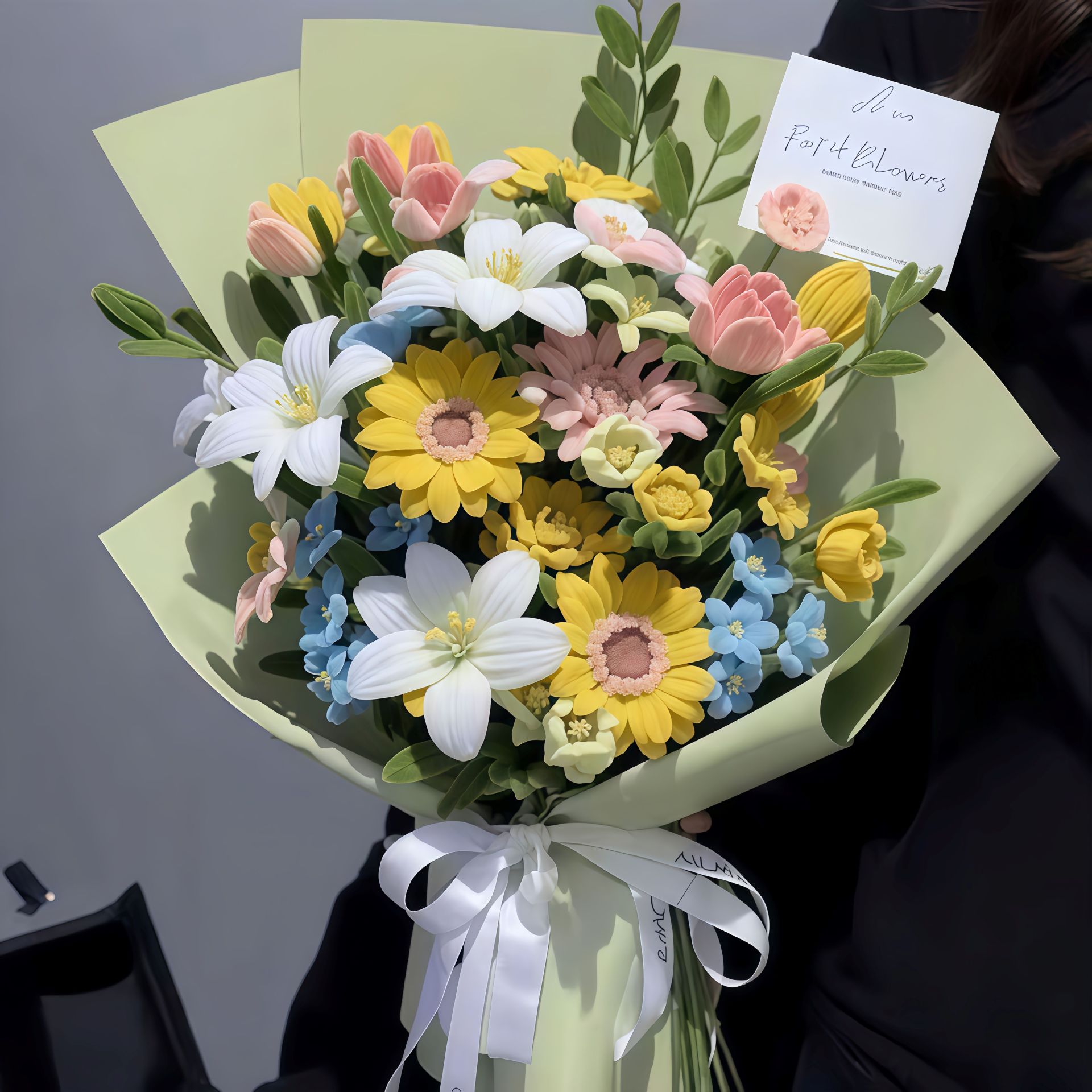 모네 부케 재료 팩