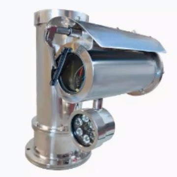 防爆云台一体机高清夜视监控头红外网络摄像机不锈钢材质护罩
