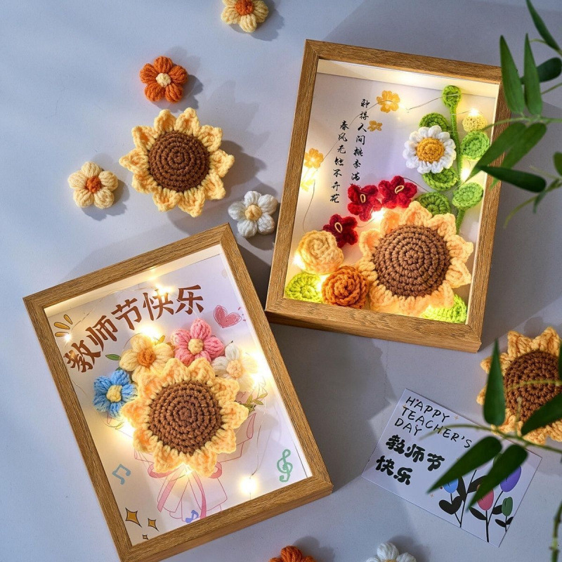 Teacher's Day 2025 New High-End Practical Gift for Female Teachers: Flower Bouquet, Gratitude Photo Frame, and Decorative Gift Set Teacher's Day 2025 New High-End Practical Gift for Female Teachers: Flower Bouquet, Gratitude Photo Frame, and Decorative Gift Set