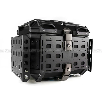 Alloy Tail Box Foldableing Armor: Motorcycle trunk