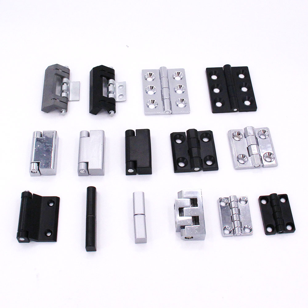 bisagra de aleación de zinc AW / Anwang nuevo tipo de bisagra de aleación de zinc de engrosamiento cuadrado equipo de gabinete eléctrico mecánico