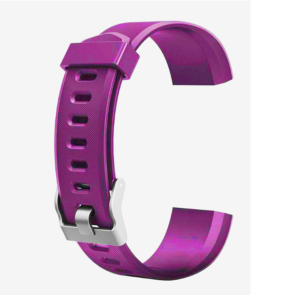 Adecuado para Aidu ID115PLUS HR correa de silicona TPU correa de reloj deportivo hebilla de metal 115PLUS correa de reloj