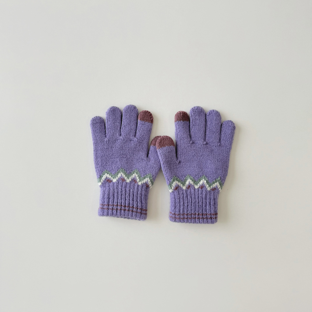 Kinder Strickhandschuhe Für Herbst Und Winter Im Vintage Design_voghion.com