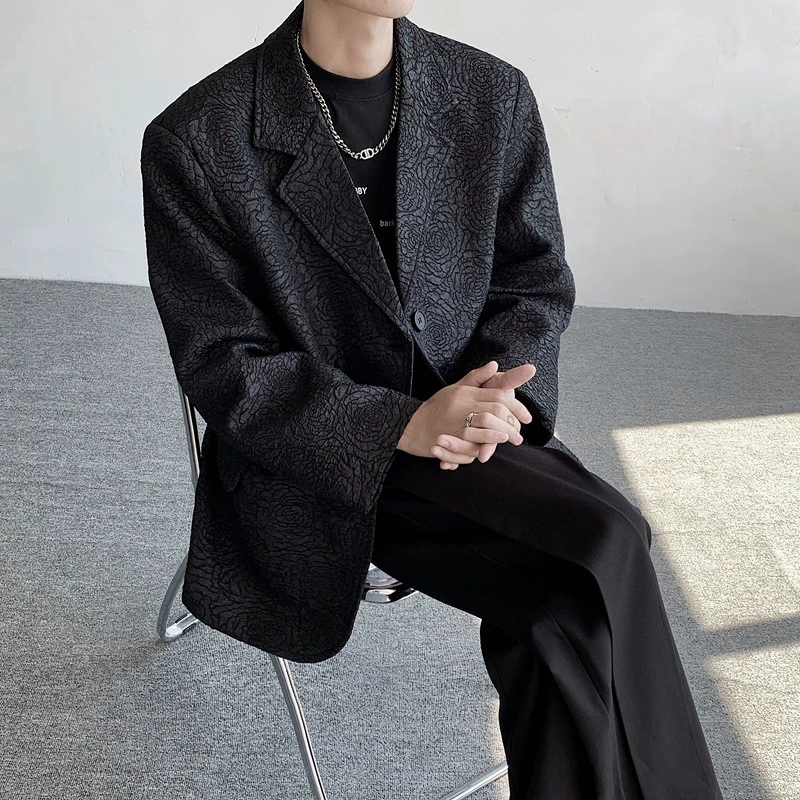 Spring shoulder pads, retro suit, jacket, high-quality style