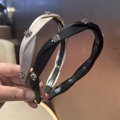 高級感手織りチェーンカチューシャ