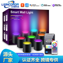 LED涂鸦智能壁音乐同步家居装饰WiFi 壁灯与Alexa多色壁灯 LED 灯