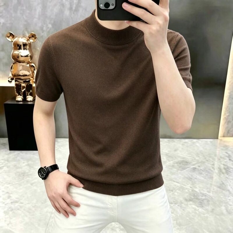 Youth Short-Sleeved T-Shirt Men's Spring and Summer 2026 New Trendy Versatile Summer Quick-Drying Printed Loose Casual T-Shirt Youth Short-Sleeved T-Shirt Men's Spring and Summer 2026 New Trendy Versatile Summer Quick-Drying Printed Loose Casual T-Shirt
