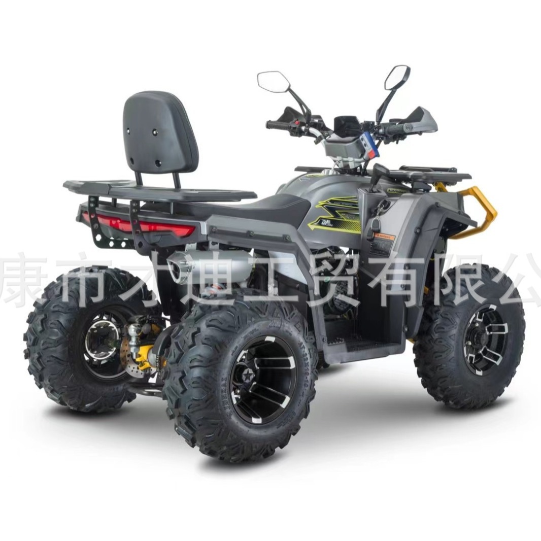 Vehículo todoterreno ATV de 200cc, vehículo de playa de cuatro ruedas, motocicleta todoterreno, transmisión variable continua, motocicleta de nieve, tracción eléctrica en las cuatro ruedas