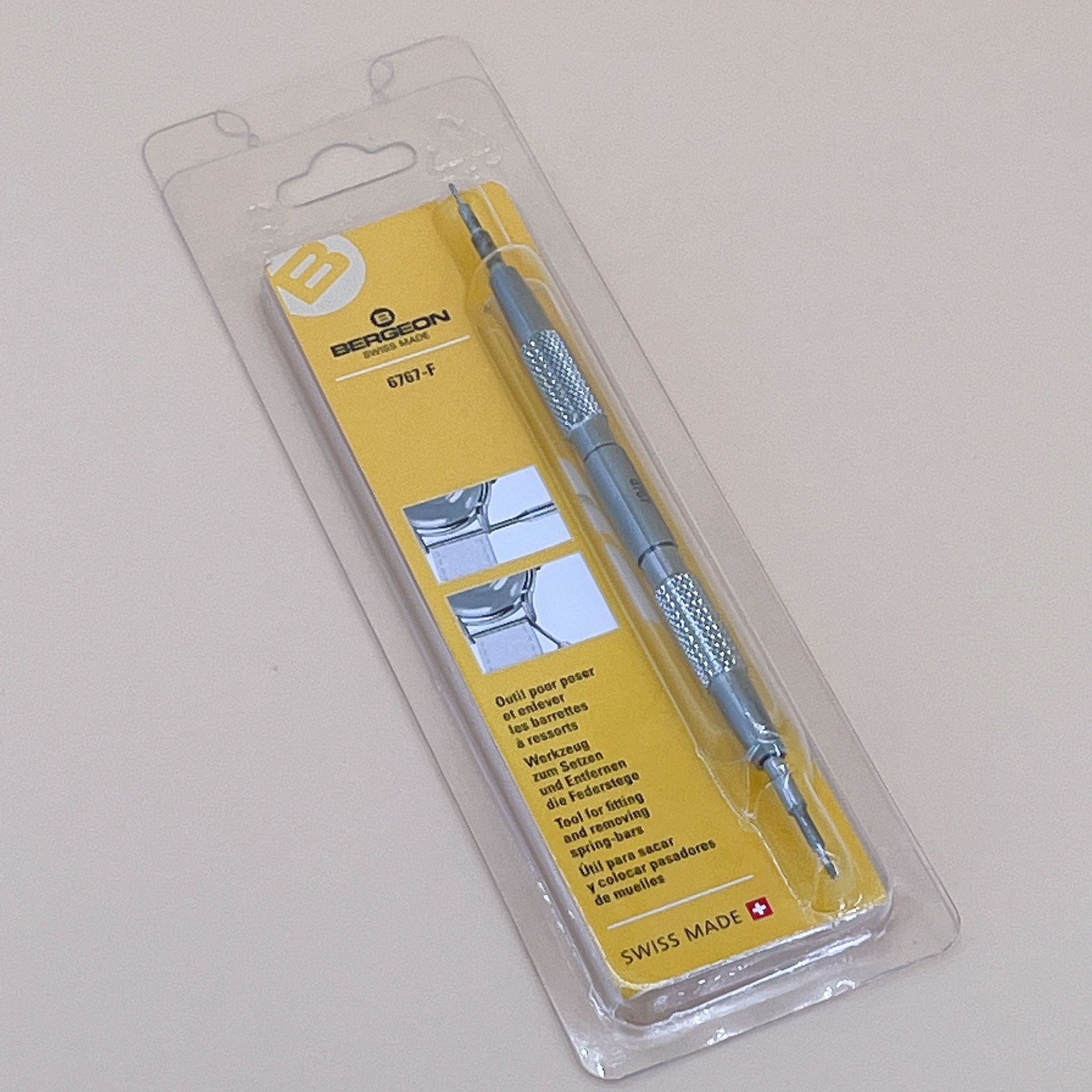 瑞士原装BERGEON 6767-F 1.2mm小叉 生耳批生耳叉拆换钢表带皮带