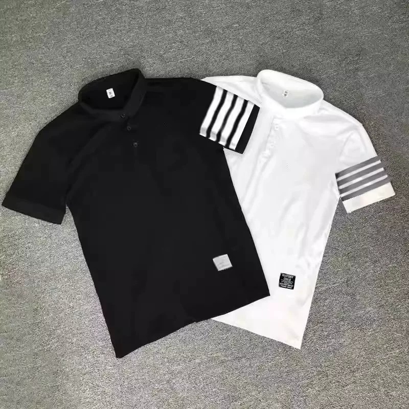 2026 Summer New Men's Short-Sleeve T-Shirt, Polo Shirt, Collared Short-Sleeve Top, Trendy Casual Versatile Base Layer