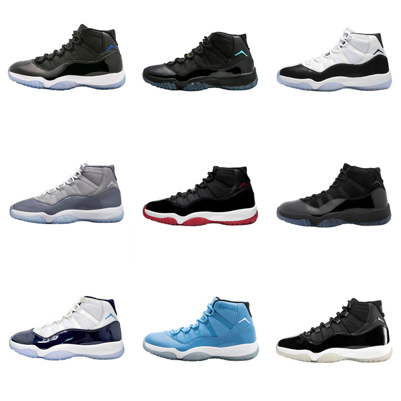 Putian shoes, original export quality AJ11 sports shoes, running shoes, Jordan 11 high-top, wear-resistant, non-slip, men's and women's sports basketball shoes Putian shoes, original export quality AJ11 sports shoes, running shoes, Jordan 11 high-top, wear-resistant, non-slip, men's and women's sports basketball shoes