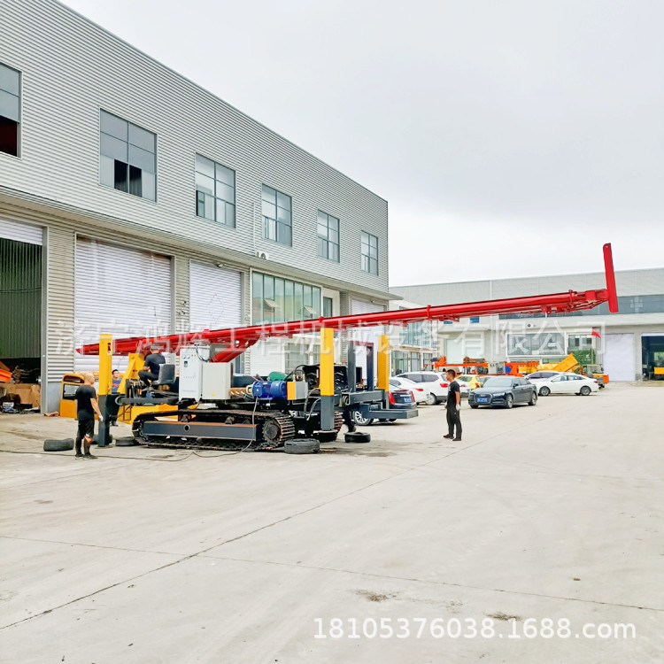 大型抗浮锚杆打桩机长螺旋灌注一体打桩机20米履带抗浮锚杆打桩机