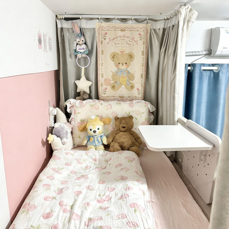 Small bed table for home office, foldable desk for homework, simple laptop table for college dormitory Small bed table for home office, foldable desk for homework, simple laptop table for college dormitory