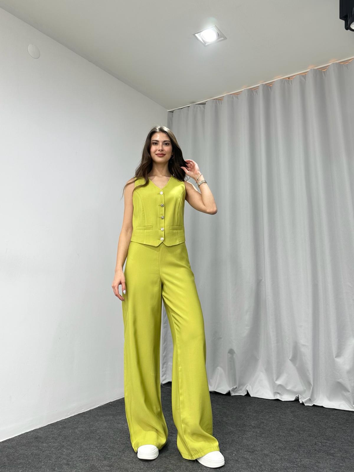 525g Weight Sleeveless Sleeve Length Spandex, Polyester Fabric Type Pant Co-ord Set Sets Type 2 Pieces Set Quantity Holiday, Daily Occasion V Neck Neckline Regular Fit Fit Type Solid Color Pattern Summer Season Women's Gender Pocket Design Elegant Style Holiday Daily Women's Elegant Solid Color Spandex Polyester Pocket Pant Co-ord Set Pants Sets 16