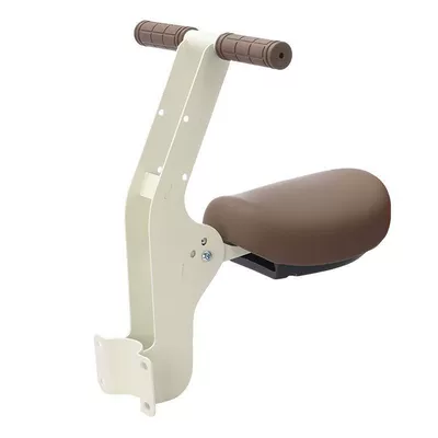 Electric car child seat Front-Mounted, Foldable, Universal, Space-Saving - standard-model-beige